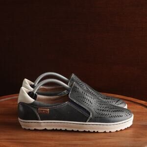 Pikolinos Loafers Womens SZ EU 36 US 5.5-6 Blue Lagos 901 Leather Comfort Shoes